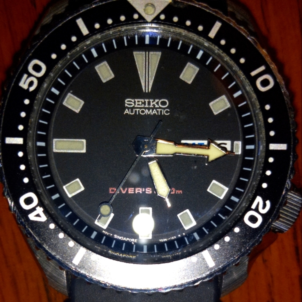 Seiko automatic scuba divers watch